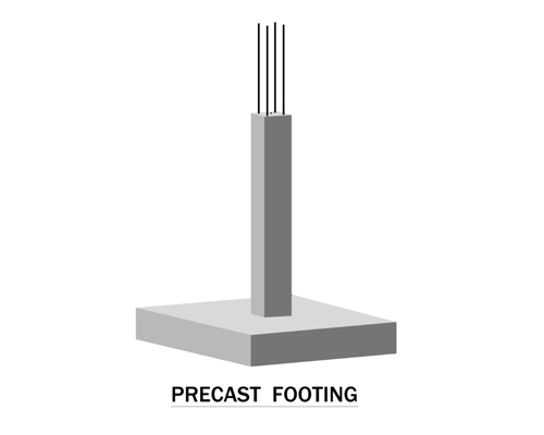 precast-footing