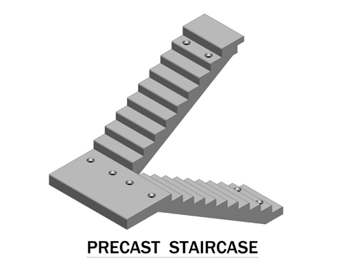 precast-staircase